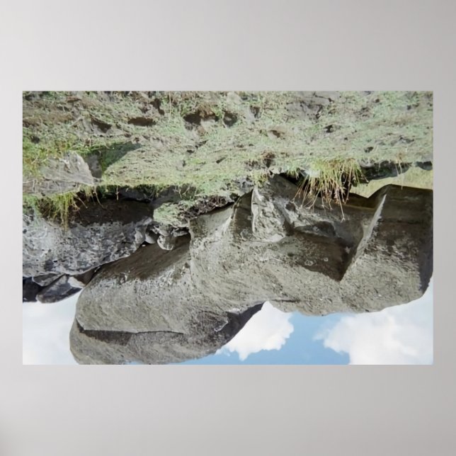 Poster Moai Pit no Céu (Frente)