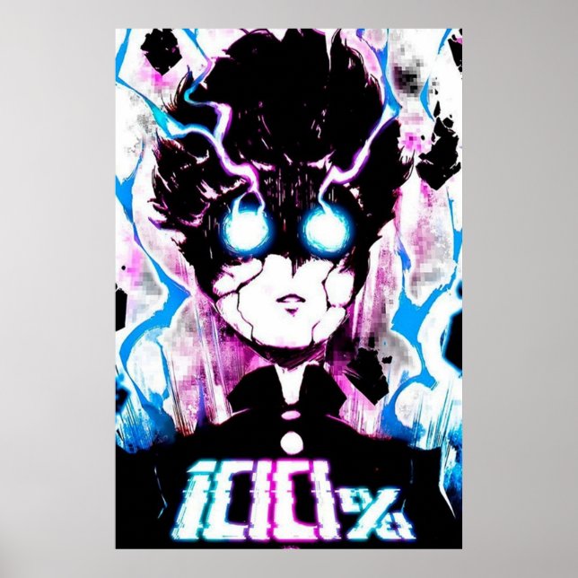 Poster Mob Psycho 100 100 (Frente)