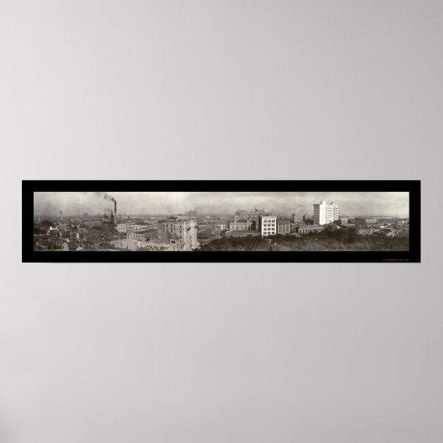 Póster Mobile, Alabama Foto 1909 (Frente)