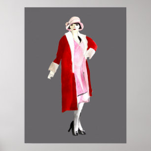 Poster Moça-frade de moda