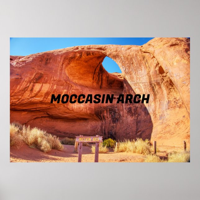 Poster Mocasiin Arch (Frente)