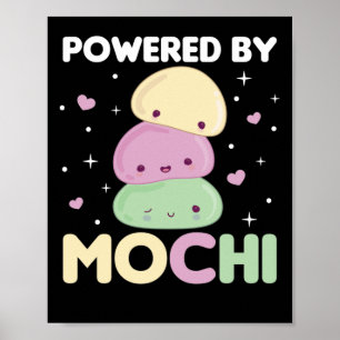 Poster Mochi - Sorvete Kawaii Mochi