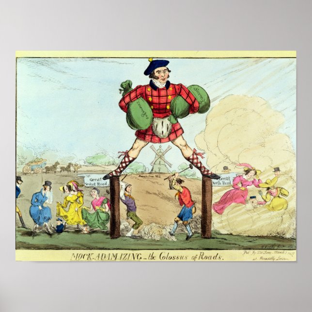 Póster Mock-Adam-izing: o Colósso das Estradas (Frente)