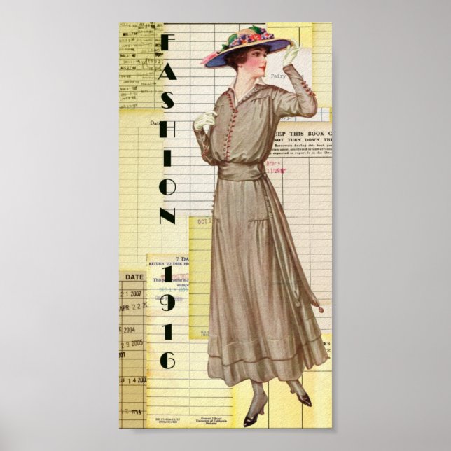 Poster Moda 1916 (Frente)