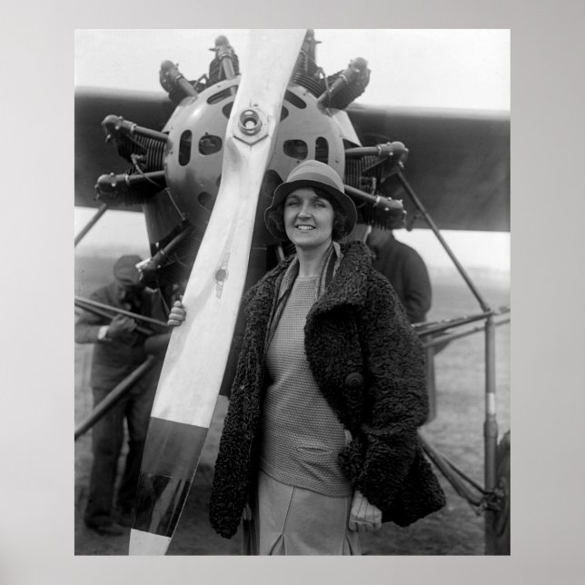 Póster Moda Atende Aviação, 1920 (Frente)