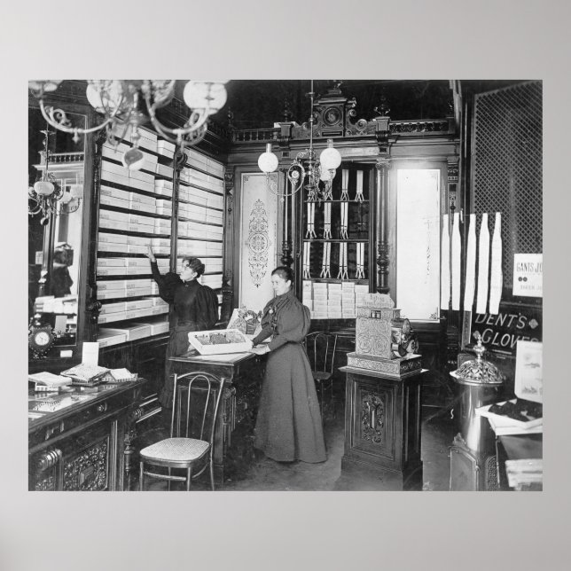 Póster Moda de Berlim, 1890 (Frente)