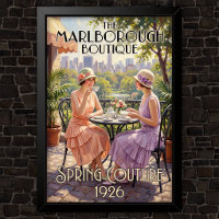 Moda de propaganda Vintage dos anos 1920