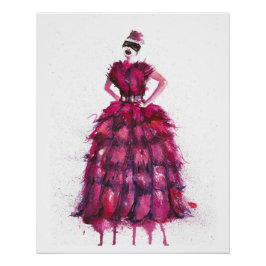 Póster Moda Vogue Mulher