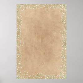 Poster Modelo Boho de Casamento Baby's Breath para Person