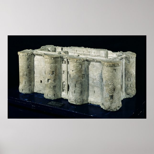 Poster Modelo da Bastilha (Frente)