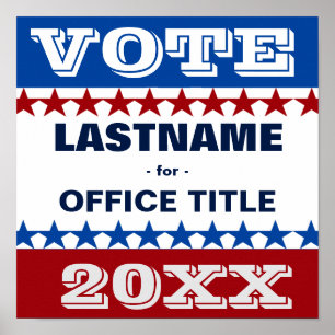 Poster Modelo da Campanha Personalizada