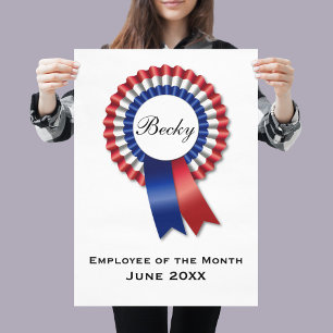 Póster Modelo de Cartaz de Prêmio Personalizável