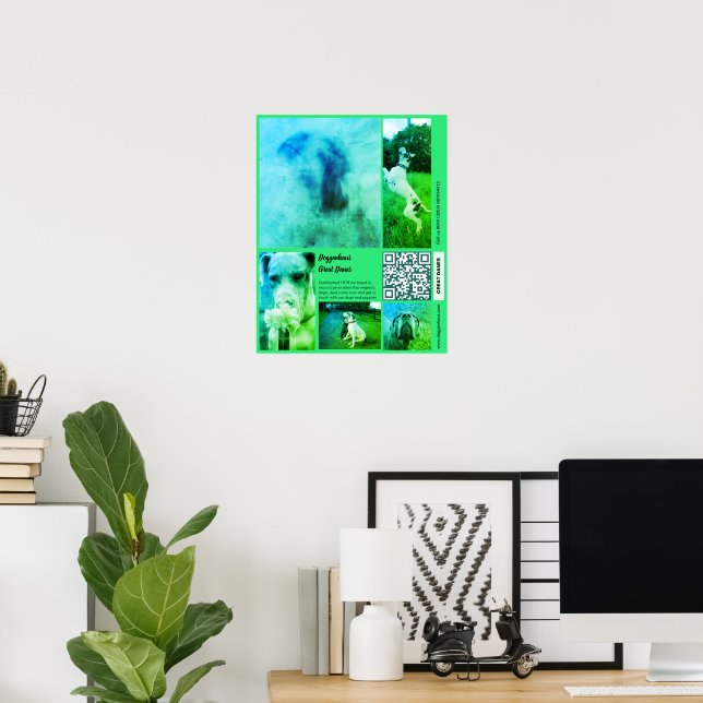 Poster Modelo de cartaz de promoção de canil de Dogue Ale (Escritório em casa)