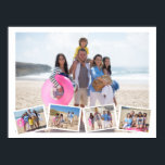 Poster modelo de Colagem de Fotografias Personalizado<br><div class="desc">5 Modelo de Colagem de Fotografias do poster Personalizado de Ricaso. Adicione suas próprias fotografias a este layout de colagem de excelentes. Projetado com uma foto principal e quatro posters menores.</div>