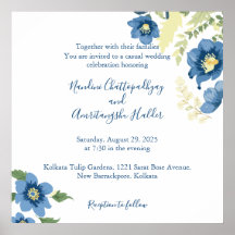 Modelo de Convite de Casamento Minimalista Elegant