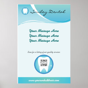 Poster Modelo de Dental