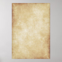 Poster Modelo de Papel de Pergaminho em Fundo