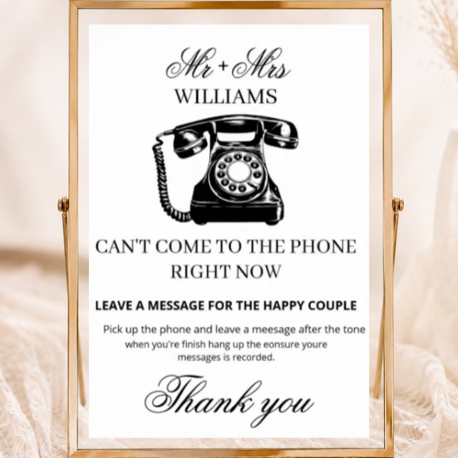 Poster Modelo de Sinal de Livro de Visitas de Áudio de Ca (WEDDING AUDIO GUESTBOOK SIGN
EDITABLE
8 X 10 INCH)