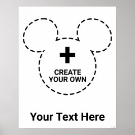 Poster Modelo de Texto