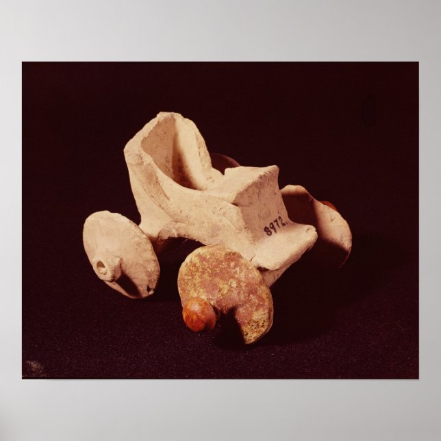 Poster Modelo de uma carruagem, 2000-1595 a.C. (Frente)