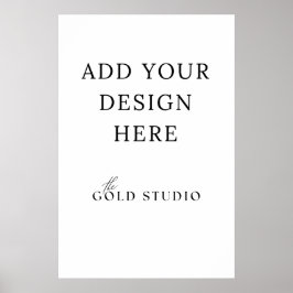 Poster Modelo de Vazio de 20 x 30 polegadas