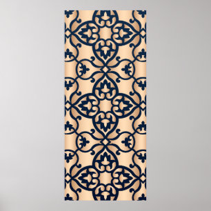Poster Modelo do painel de corte a laser