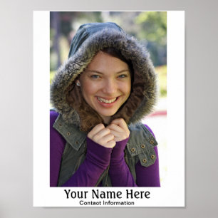 Póster Modelo - Headshot do ator