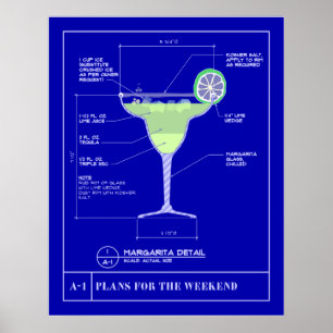 Poster Modelo para uma Margarita