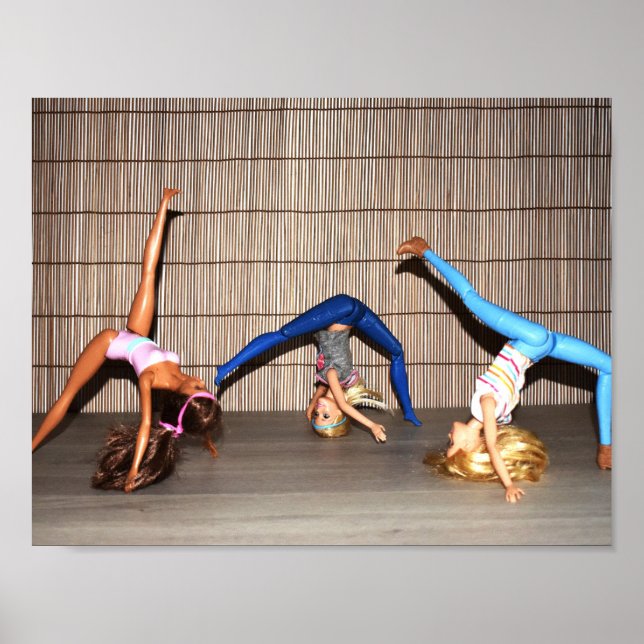 Poster Modelos Malhando. (Frente)