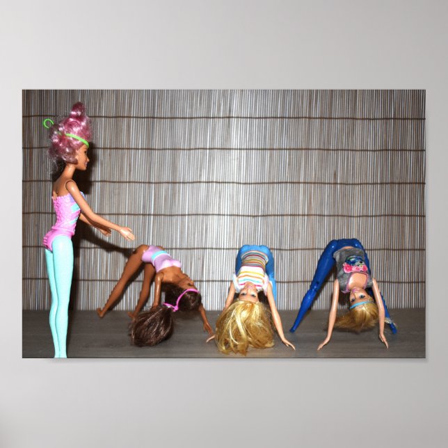 Poster Modelos Malhando. (Frente)