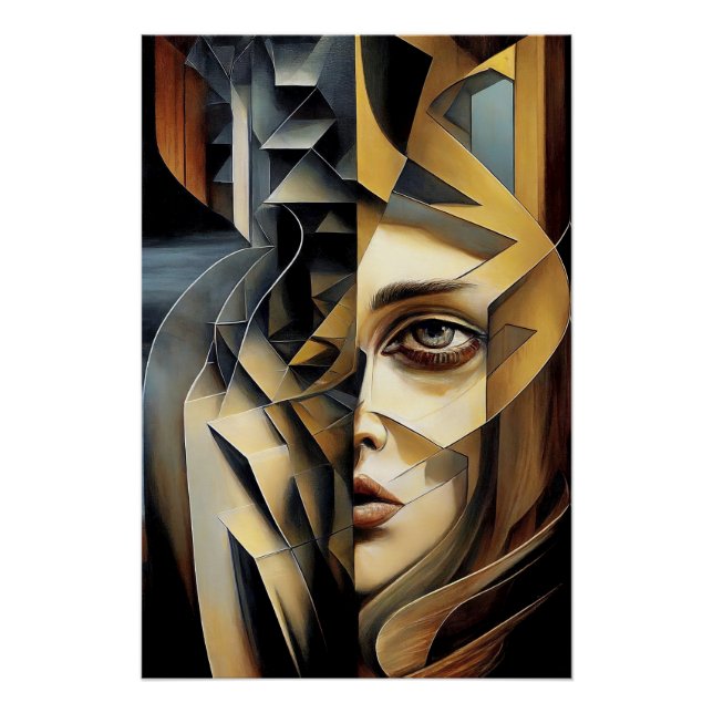 Póster Modern Abstractions (Frente)