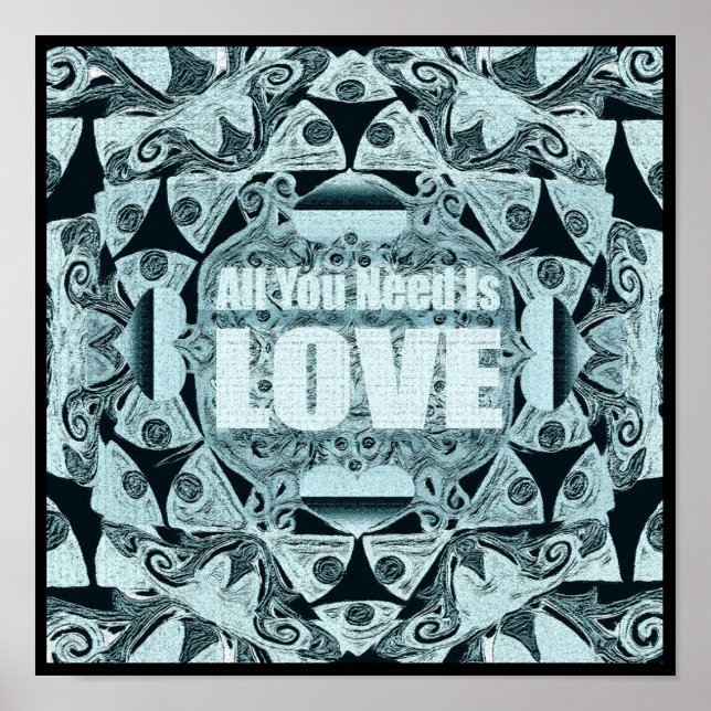 Póster Modern Art Mandala (Frente)