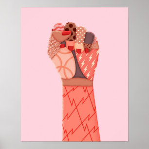 Poster Modern Art Womens Protest