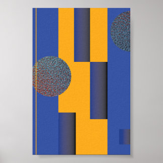 Poster Modern Bauhaus: Design original do TMD