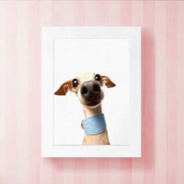 Poster Modern Custom Pet Photo | Meeko