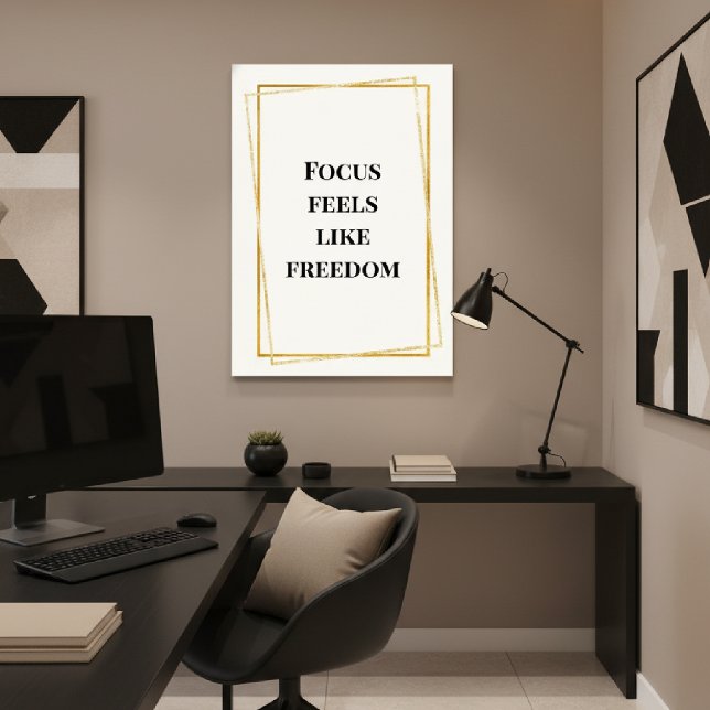Poster Modern Gold Minimalist Print Wall Art (Criador carregado)