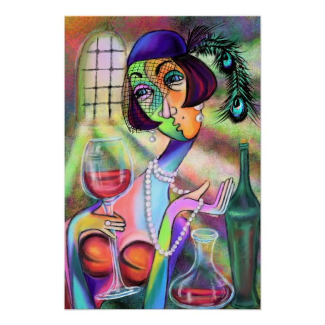Póster Modern Lady Pearl Poster (Frente)