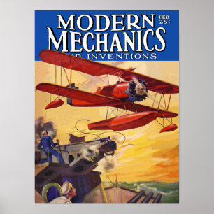 Poster Modern Mechanics and Inventions