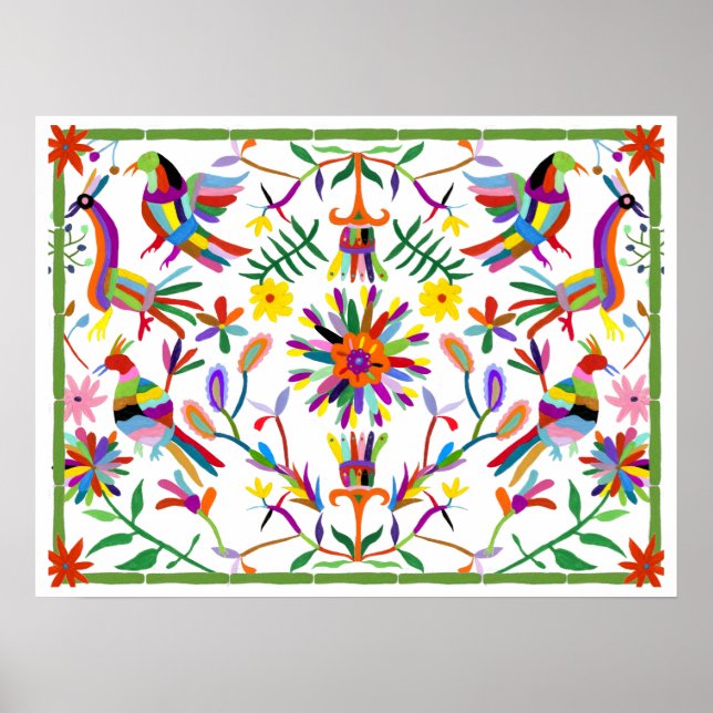 Poster Modern Otomi Design II (Frente)