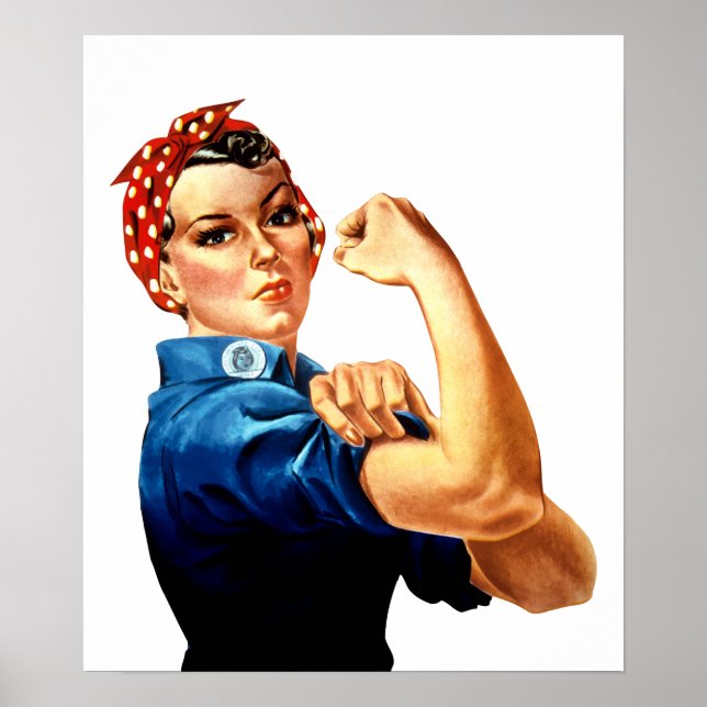 Poster Modern Rosie the Riveter (Frente)