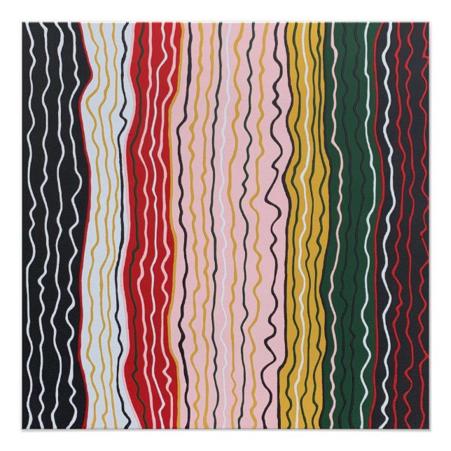 Póster Modern Squiggles 2 Perfect Poster (Frente)