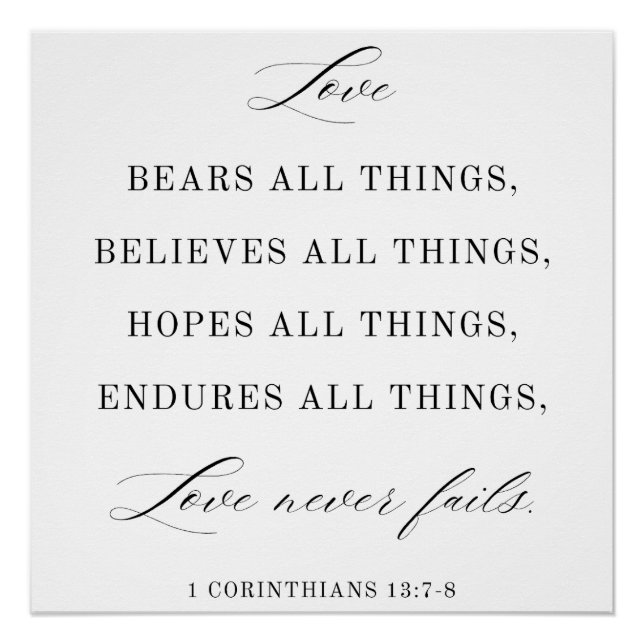 Póster Modern Wedding Quote Backdrop Tapestry  (Frente)