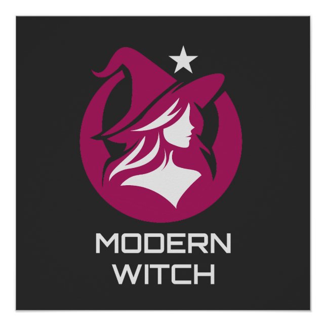 Póster Modern Witch Pagan Magic (Frente)