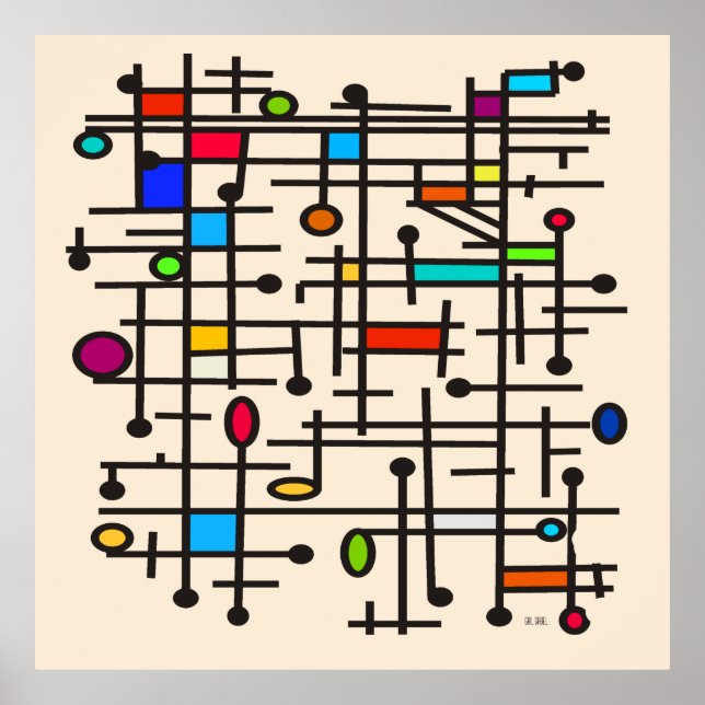 Poster moderno do século médio nº 49 (Frente)