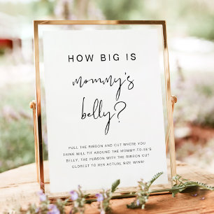 Poster Moderno Minimalista ADELLA Qual é a dimensão do se