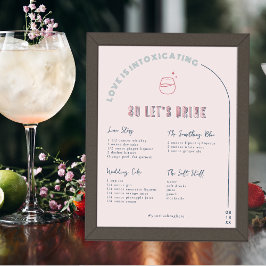Poster Moderno Minimalista | Bebida com a Assinatura da N