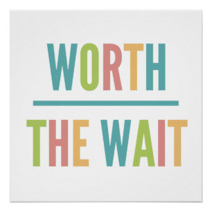 Póster Moderno vale a espera - Adoção, Novo Bebê