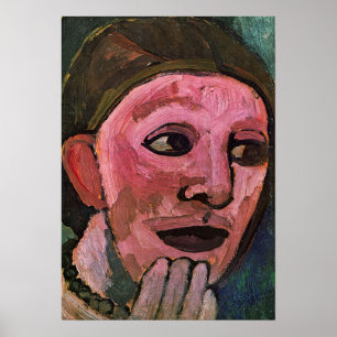 Poster Modersohn-Becker - Autorretrato 1907