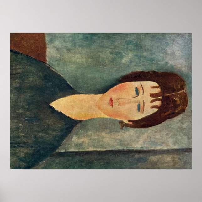 Poster Modigliani Amedeo Portrait (Frente)