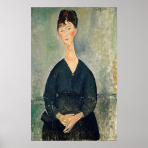 Poster Modigliani - Cafe Singer 1917